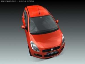 2008 suzuki splash Modelo 3D