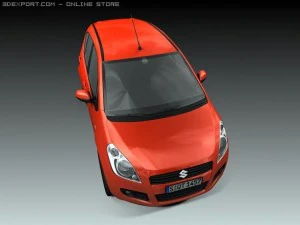 2008 suzuki splash 3D Model