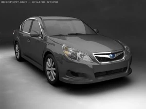 2010 subaru legacy 3D Model