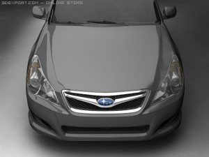 2010 subaru legacy Modelo 3D