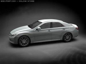 2010 toyota mark x 3Dモデル
