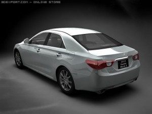 2010 toyota mark x 3Dモデル