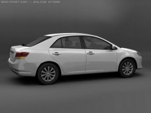 2008 toyota allion 3D Model