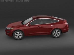 2010 honda accord crosstour Modello 3D