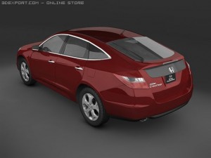 2010 honda accord crosstour Modello 3D