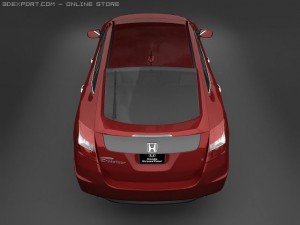 2010 honda accord crosstour Modello 3D