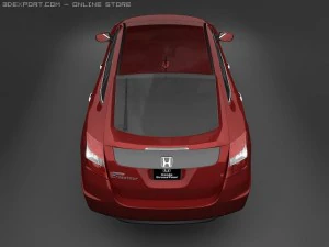 2010 honda accord crosstour 3D Model
