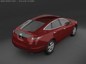 2010 honda accord crosstour Modello 3D