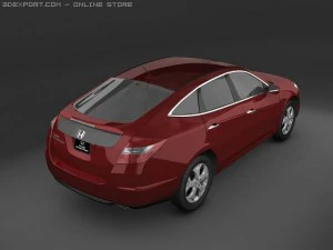 2010 honda accord crosstour 3D Model