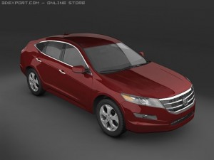 2010 honda accord crosstour Modello 3D
