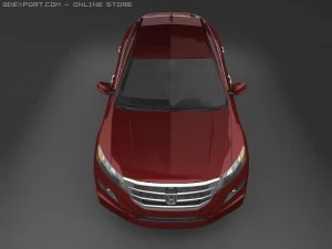 2010 honda accord crosstour 3D Model
