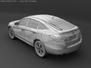2010 honda accord crosstour 3D Model