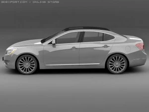 2011 kia cadenza 3D Model