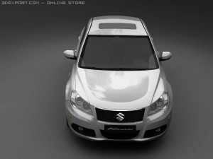 2010 suzuki kizashi Model 3D