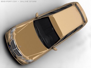 2010 mercedes benz eclass limo Modèle 3D
