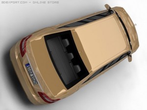 2010 mercedes benz eclass limo Modèle 3D