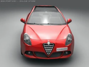 2011 alfa romeo giulietta 3D Model