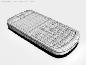 nokia c3 3D Model