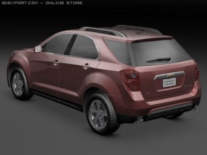 2010 chevrolet equinox 3D Model