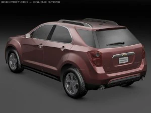 2010 chevrolet equinox 3D Model
