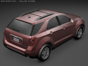 2010 chevrolet equinox 3D Model