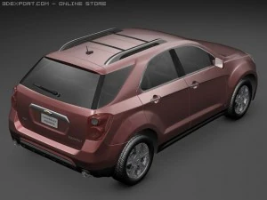 2010 chevrolet equinox 3D Model
