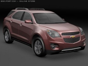 2010 chevrolet equinox 3D Model