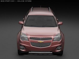 2010 chevrolet equinox 3D Model