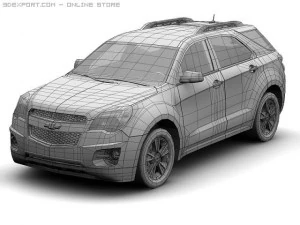 2010 chevrolet equinox 3D Model
