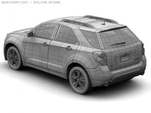 2010 chevrolet equinox 3D Model