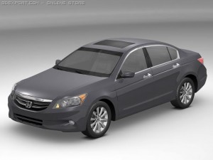 2011 honda accord Modèle 3D