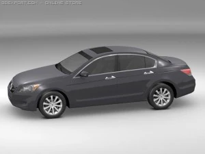 2011 honda accord 3D Model