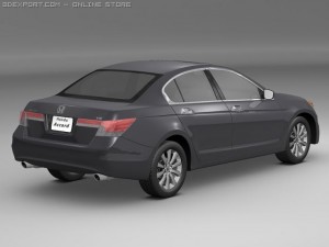 2011 honda accord Modelo 3D