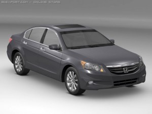 2011 honda accord Modelo 3D