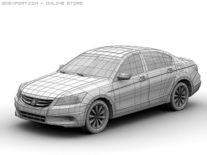 2011 honda accord Modelo 3D