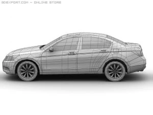 2011 honda accord 3D Model