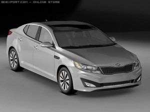 2011 kia optima 3D Model