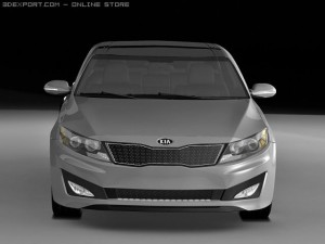 2011 kia optima 3D Model
