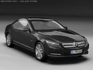 Мерседес Бенц КЛ Класс 2011г. 3D Модель