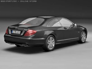 2011 mercedes benz cl class 3D Model