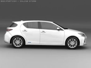2011 lexus ct 200h 3D Model