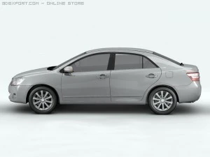 2010 toyota premio 3D Model