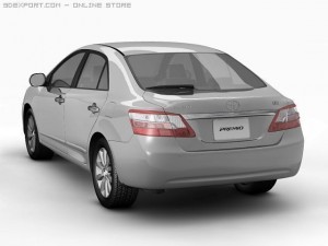 2010 toyota premio 3D Modell