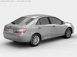 2010 toyota premio 3D Modell