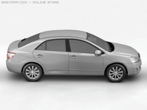 2010 toyota premio 3D Modell