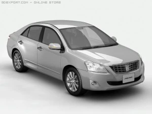 2010 toyota premio 3D Model