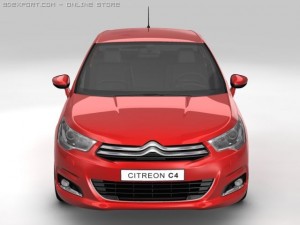 2011 citroen c4 3D Model