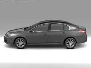 2011 renault latitude 3D Model