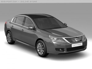 2011 renault latitude Model 3D