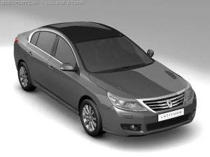 2011 renault latitude 3D Model